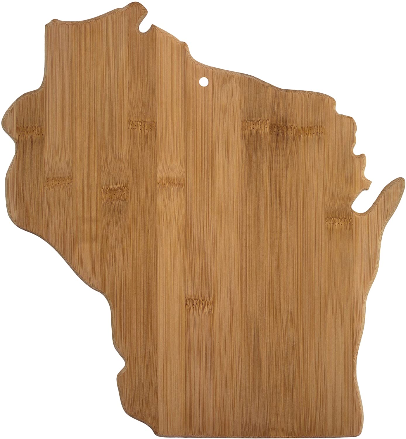 Price:$19.99 Bamboo Wisconsin State Shaped Cutting Board: Home & Kitchen