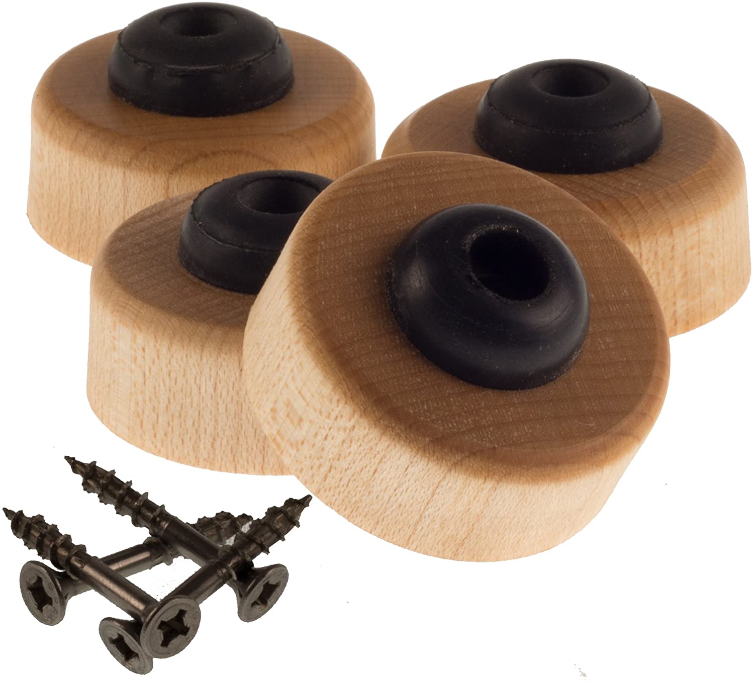 Price:$28.99 Wooden Legs for Cutting Board - Kit to Elevate and Skid-Proof Your Cutting Board - Matches Your Chopping Block or Cutting Board : Home & Kitchen