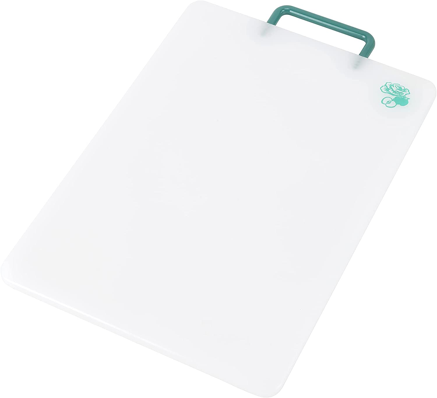 Price:$23.99 SWEDEN - Hanna Cutting Board for Fish - Made in Sweden - BPA Free and Dishwasher Safe - Doubles as Plastic Cheese Board for Kitchen - White with Green Handle - 15” x 9 3/4" x 1/2": Home & Kitchen