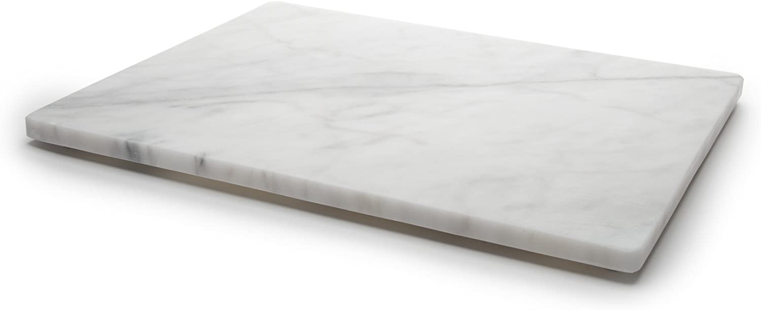 Price:$63.99 Run 3829 Marble Pastry Board White, 16 x 20 x 0.75 inches: Pastry Stands: Home & Kitchen