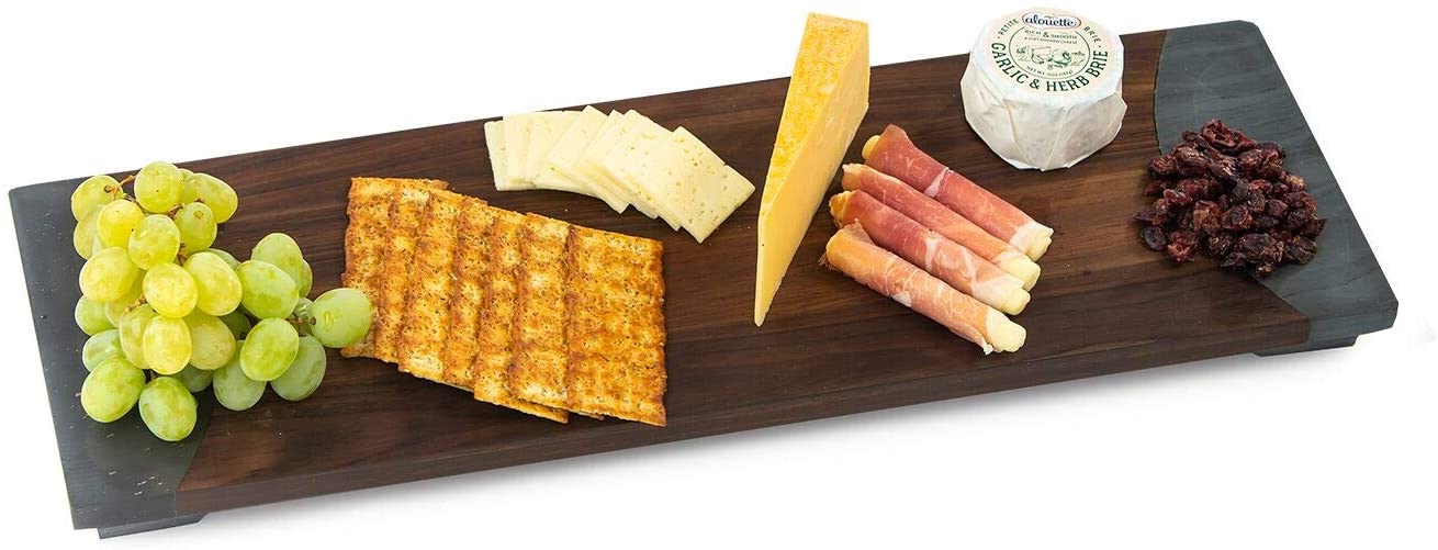 Price:$44.99 & Acacia Wood 24" Charcuterie and Cheese and Serving Board by Picnic Plus: Cheese Plates