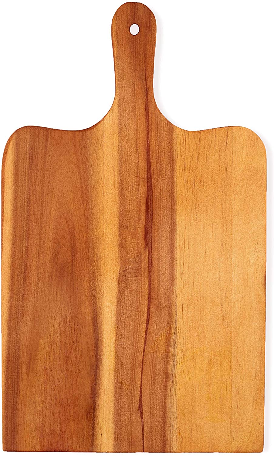 Price:$35.98 Cutting Board with Handle - Natural Wood Cheese Board - Rustic Design - Mini Charcuterie Board: Home & Kitchen