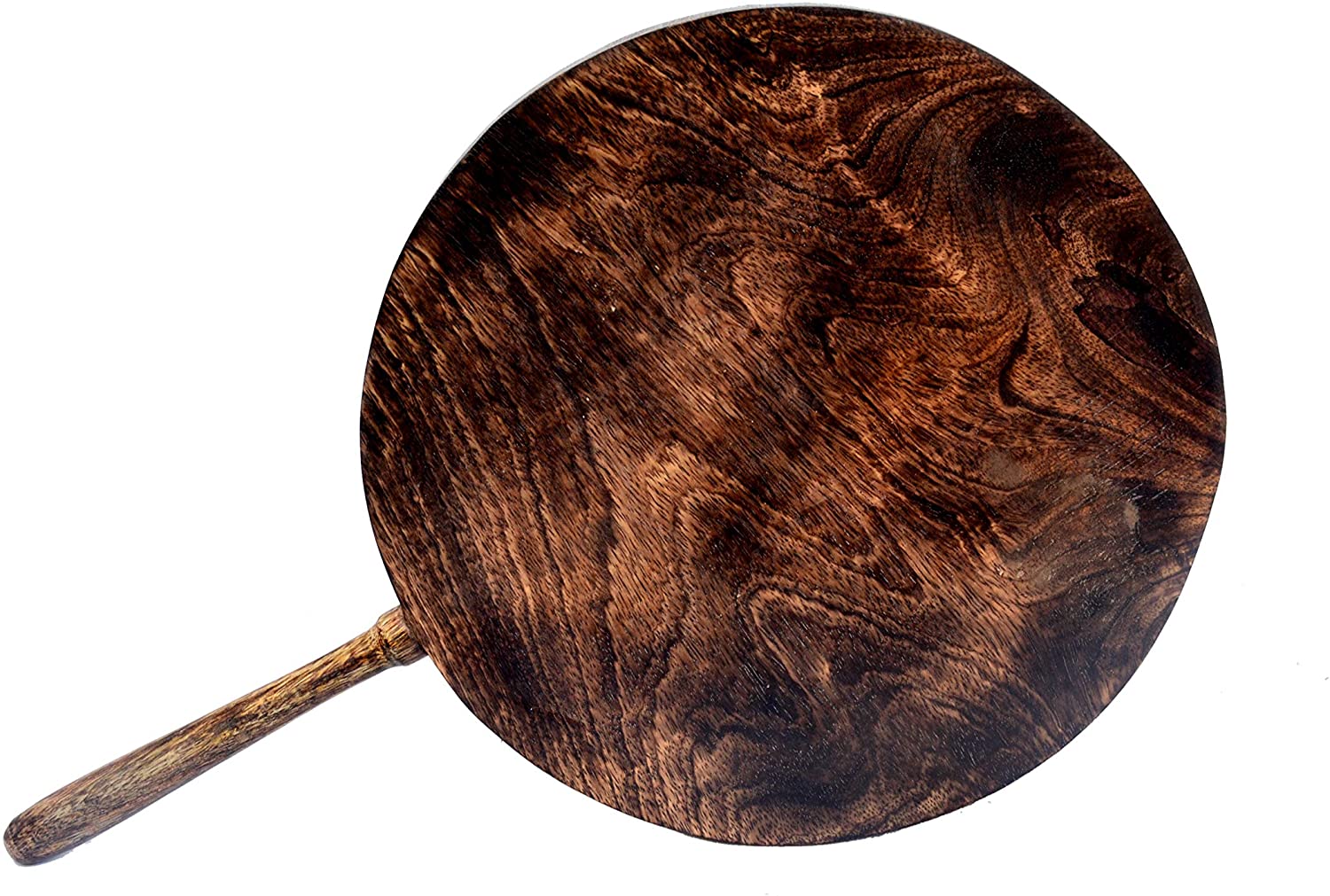 Price:$29.49 Round Chopping Board, Wooden Kitchen Chopping Boards for Meat, Cheese, Bread, Vegetables &Fruits- Knife Friendly Kitchen Butcher Block: Home & Kitchen