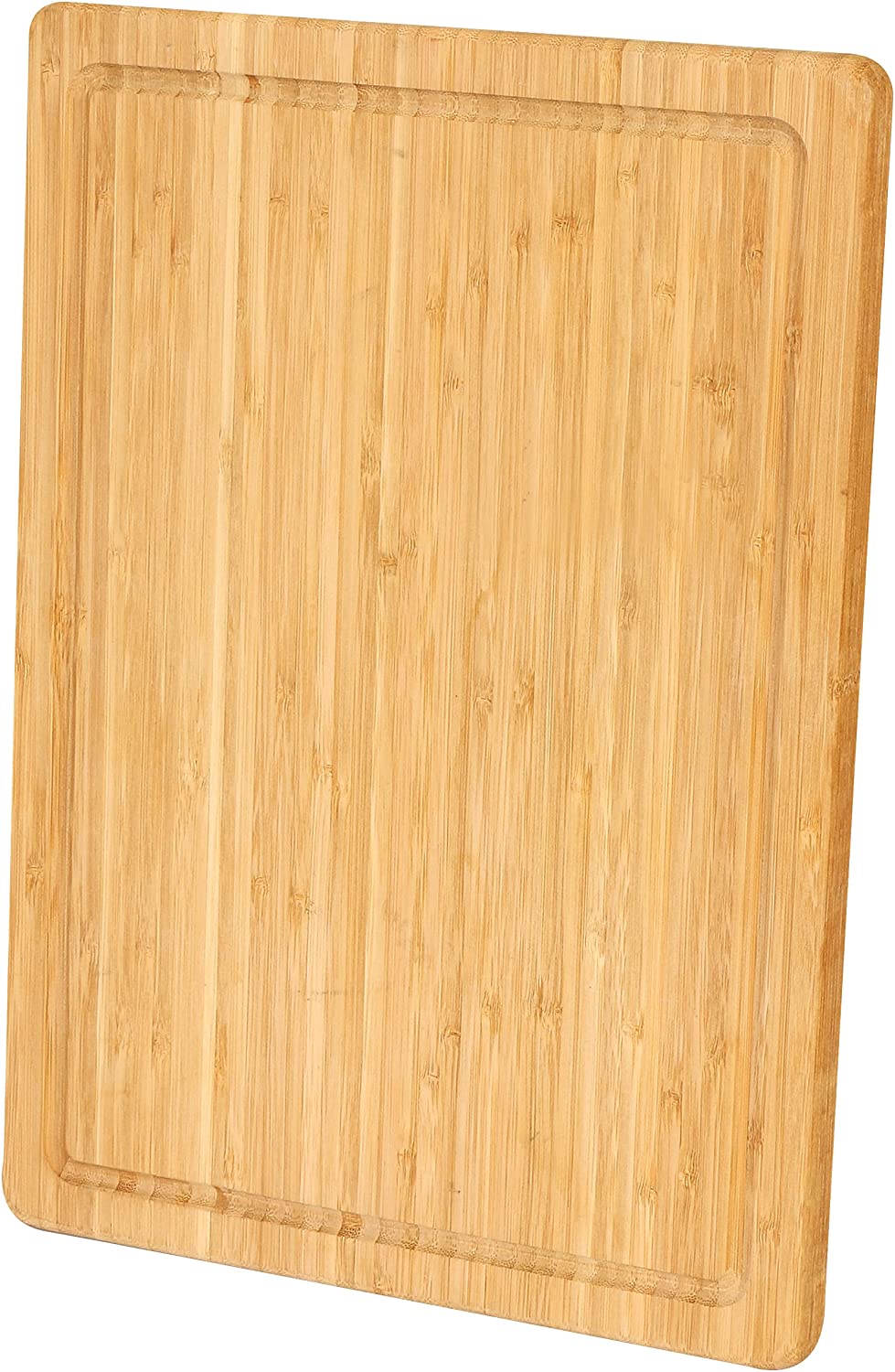 Price:$15.99 Kitchen Extra Large Bamboo Cutting Board with Juice Groove , Kitchen Chopping Board for Meat Cheese and Vegetable (17 by 12 inch) Pack of 1: Home & Kitchen