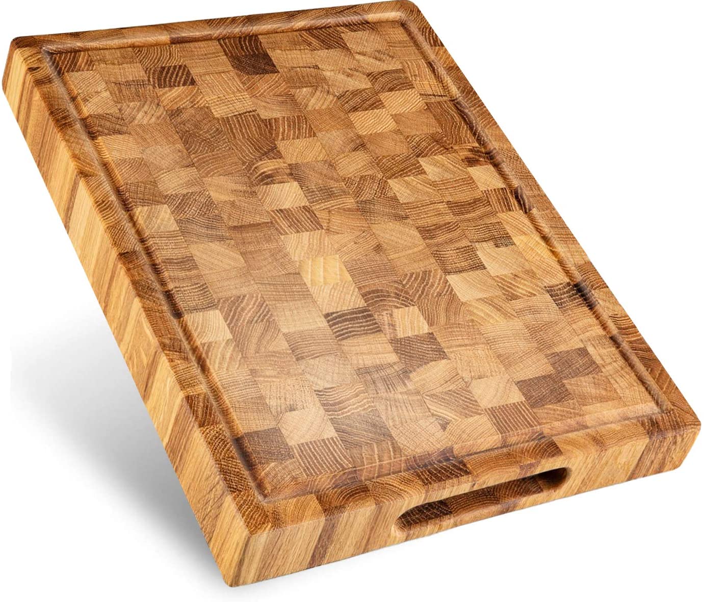 Price:$64.99 Grain Wood cutting board with Juise Groove Large Reversible Large cutting board 16x12 Kitchen butcher block Oak cutting board Kitchen Wooden chopping block: Home & Kitchen