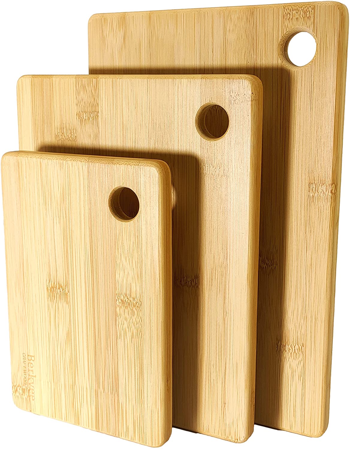 Price:$26.95 Wood Cutting Board Set (3 Pieces)- Wood Cutting Boards for Kitchen, Wood Kitchen Chopping Board for Meat Cheese and Vegetables: Home & Kitchen