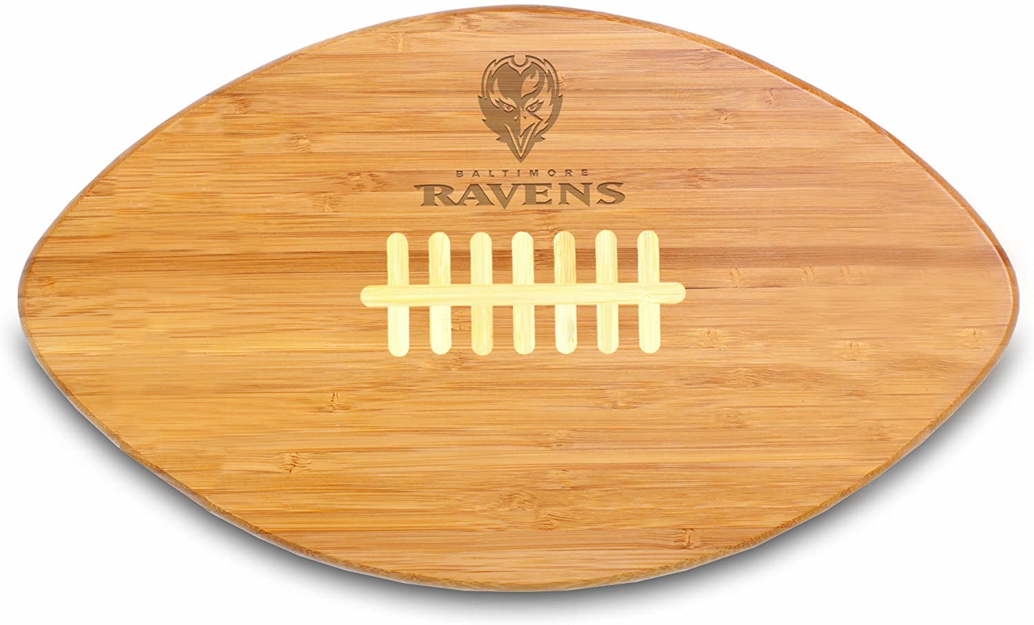 Price:$34.98 Baltimore Ravens Touchdown Pro! Engraved Board, One Size, Natural Wood : Home & Kitchen
