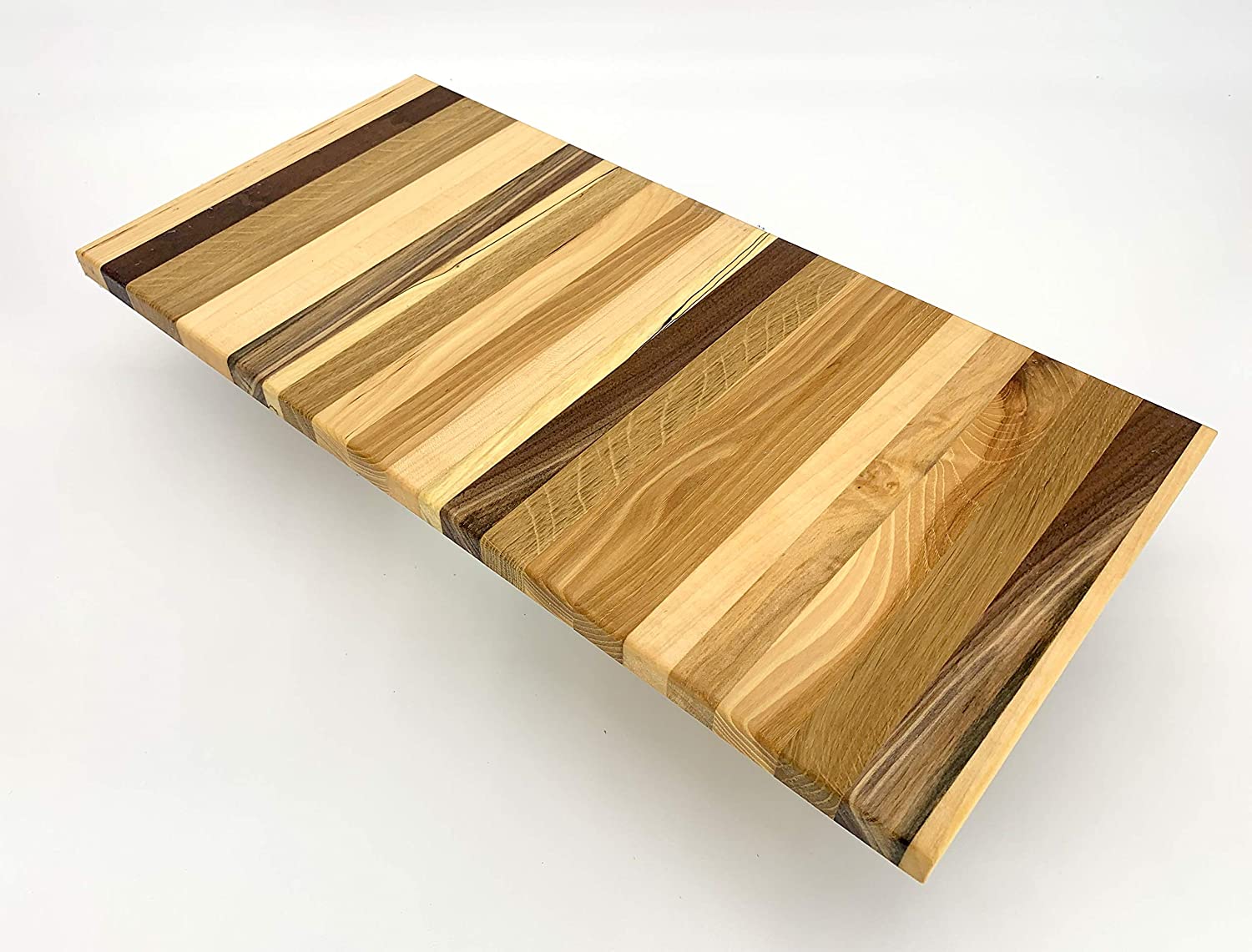 Price:$74.00 board platter Charcuterie board 156 with White Oak, Walnut, Ash and Others : Handmade Products