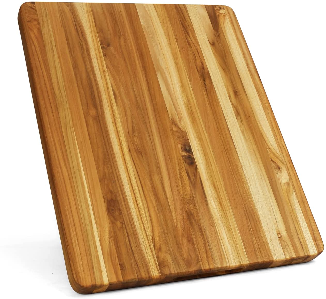Price:$55.99 Rectangular Real Teak Wood Durable Solid Hard Wooden Cutting Chopping Board Kitchen Accessories Cheese Cold Cuts Charcuterie Serving Tray Platter Thick Butcher Block Kitchenware, Small: Home & Kitchen