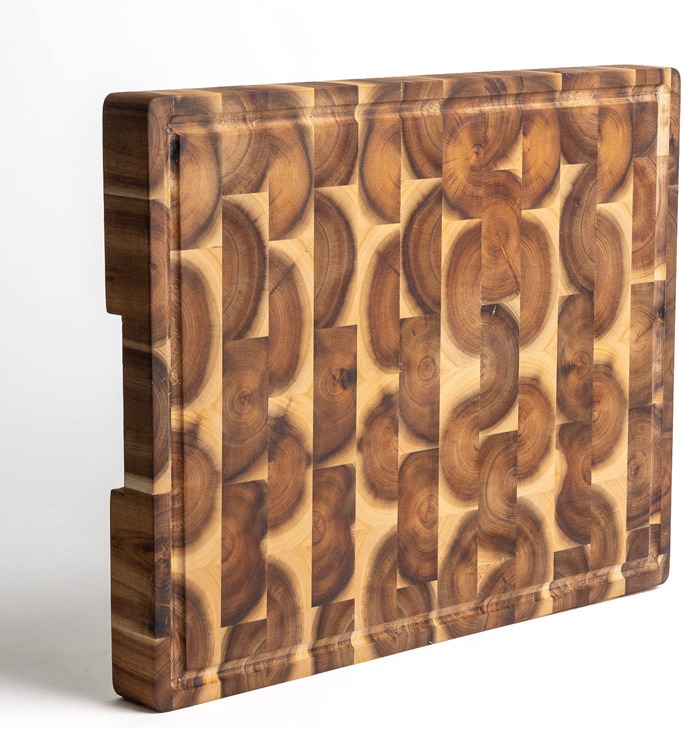 Price:$57.95 Products | Handcrafted Thick Wooden Cutting Board 17.5" | Perfect for Meats, Cheese, & Charcuterie: Home & Kitchen