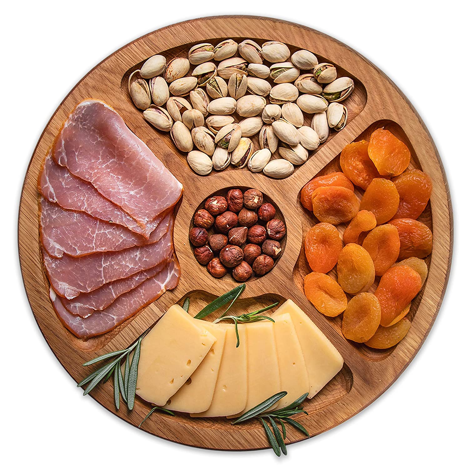 Price:$39.95 Wooden Plate Sectional Board, Handmade Serving Platter, Fall Charcuterie Board, Wooden Cheese Meat Board Plate, Snack Board, Wooden Dish, Cherry Wood Plate Board Tray 12 Inch : Handmade Products