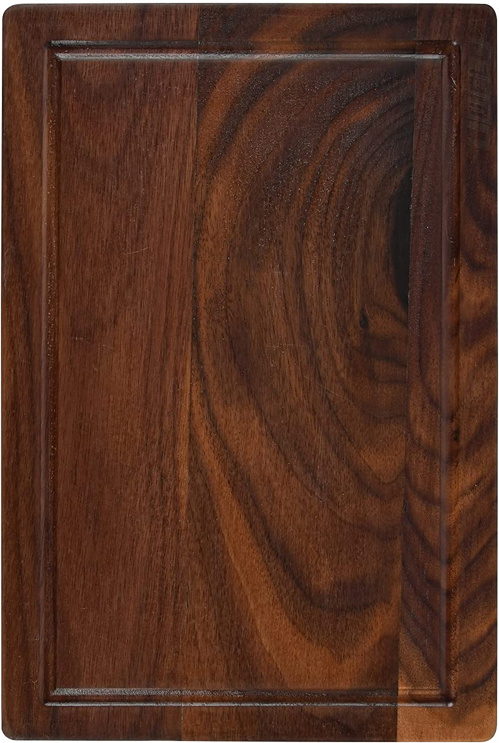 Price:$25.99 Serving Board-UWELD Small Walnut Cutting Board for Kitchen Multipurpose Reversible Charcuterie Board for Fruits Vegatables Bread Cheese Board 12x8x0.7": Home & Kitchen