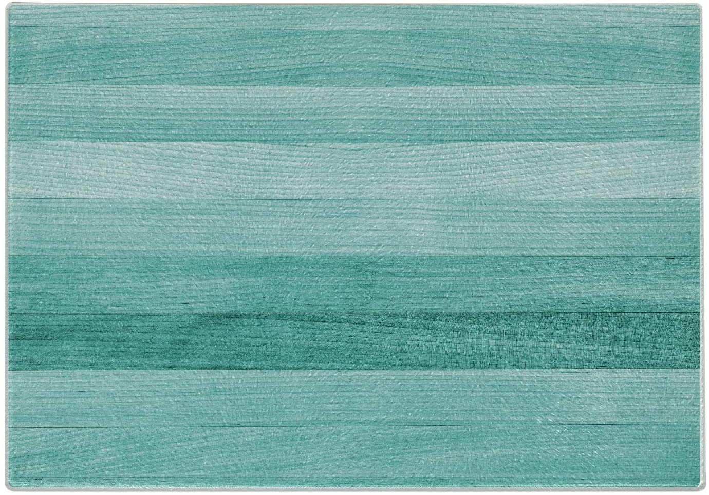 Price:$19.95 Teal Cutting Board, Painted Wood Board with Horizontal Lines Birthdays Easter Holiday Print Backdrop Image, Decorative Tempered Glass Cutting and Serving Board, Small Size, Turquoise: Home & Kitchen