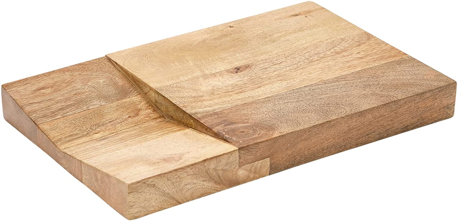 Price:$39.83 Co-Op Mango Wood Cheese Catch All Area Cutting Board, 15.25" x 9.5", Natural: Home & Kitchen