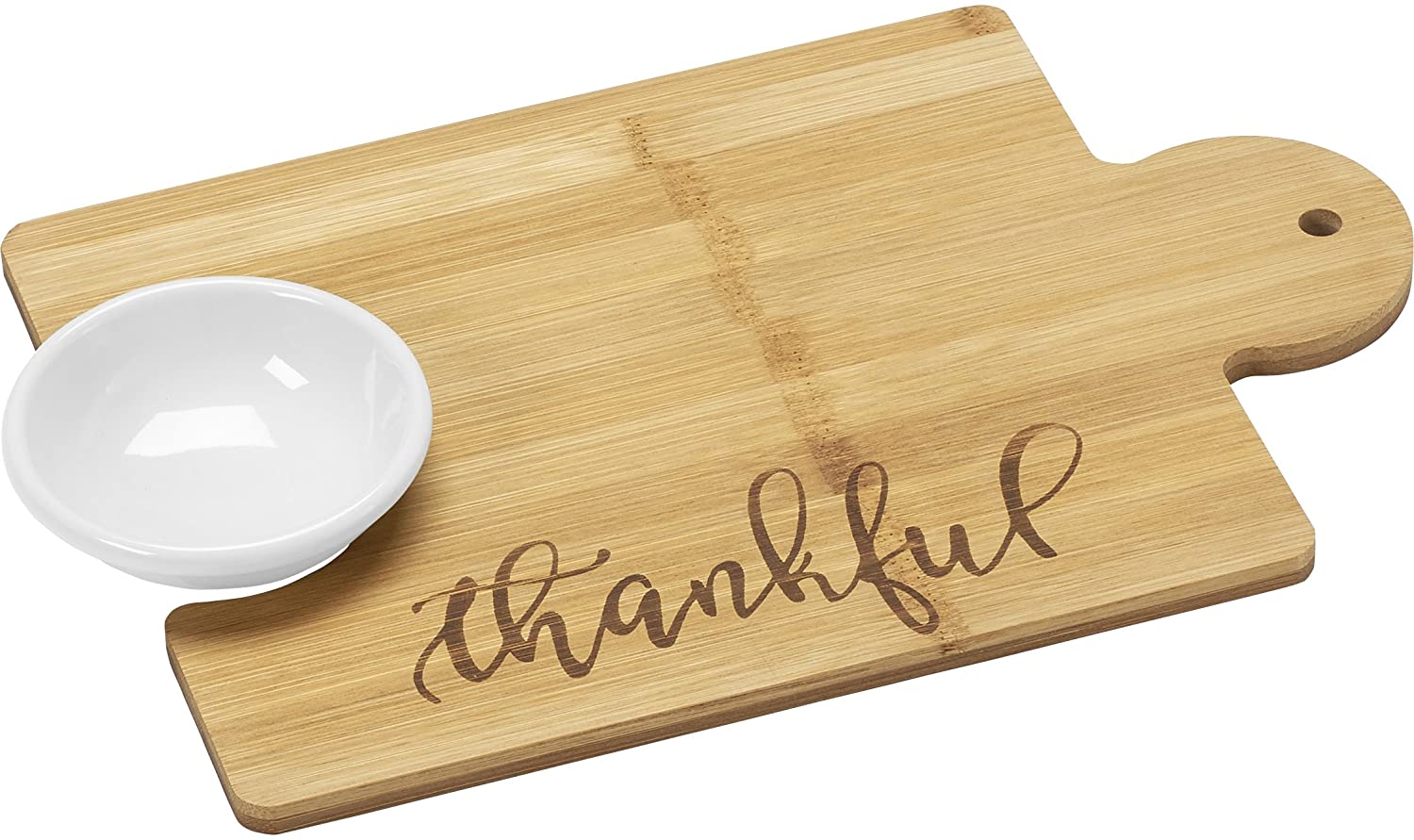 Price:$24.49 Moments Bountiful Blessings Set/2 Thankful Cutting Board and Bowl : Home & Kitchen