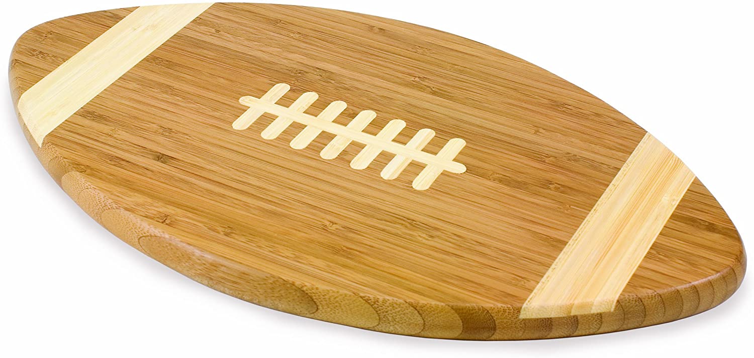 Price:$24.95 - a Picnic Time Brand Touchdown! Bamboo 16-Inch Cutting Board: Home & Kitchen