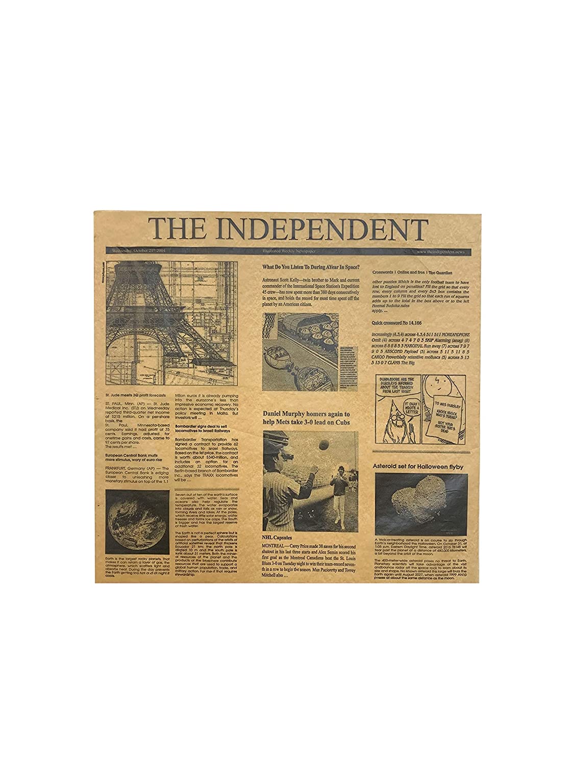 Price:$54.99 Paper Newsprint Kraft 12"x12" -1,000 Pack -"The Independent" Food Grade Newspaper - Tray Liner - Water & Grease Proof - 100% Recyclable and no Wax Coating - (Kraft, Newsprint) : Industrial & Scientific