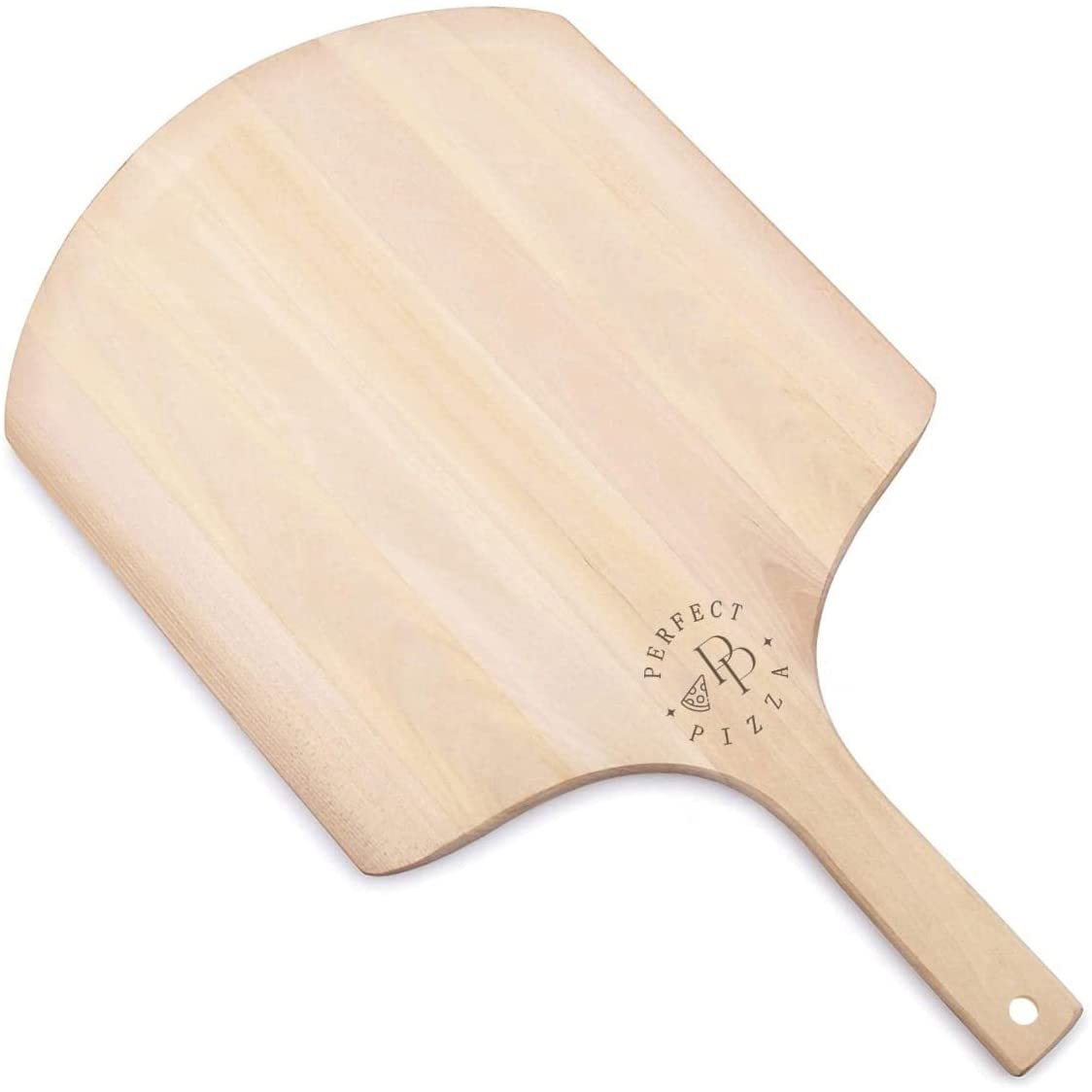 Price:$21.99 Wooden Pizza Peel, Pizza Cutting Board | Pizza Paddle | Spatula Premium Restaurant | Cheese & Bread Board | Natural Oil Finished | Birch Wood: Home & Kitchen