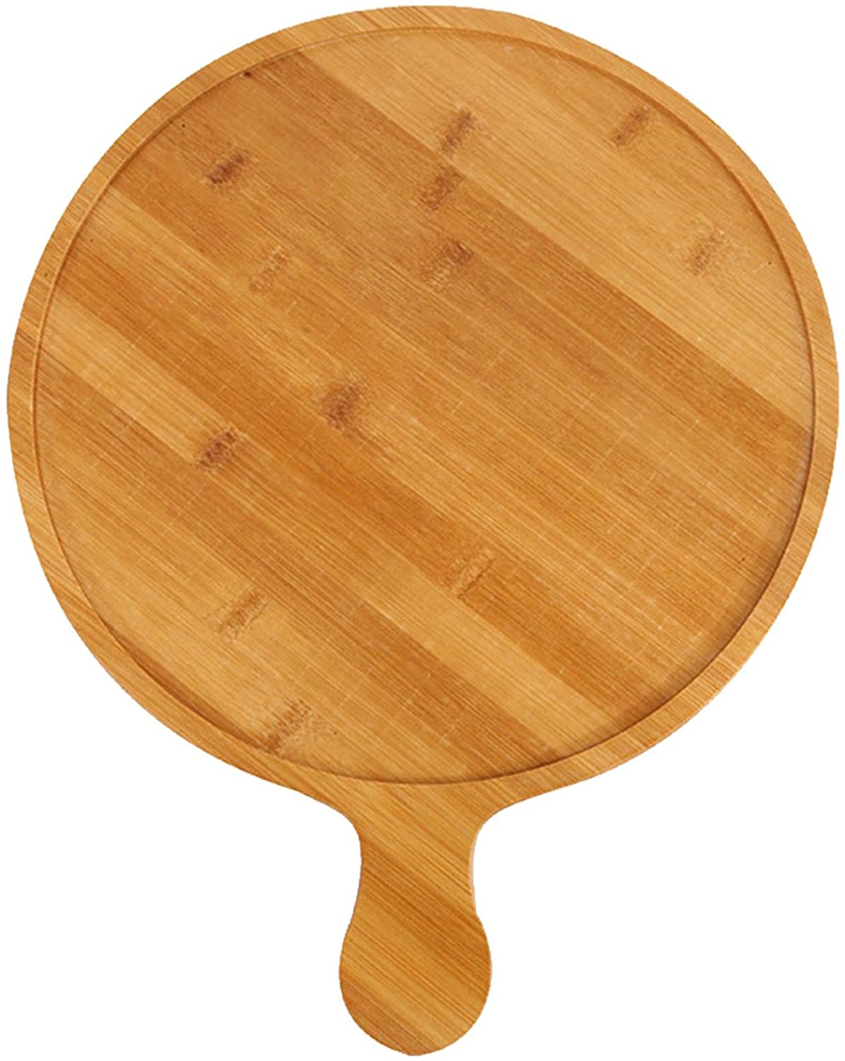 Price:$20.49 Pizza Peel, Round Wooden Pizza Spatula Paddle, Cutting Boards with Handle for Baking Pizza, Bread, Cutting Fruit, Vegetables, Cheese and Serving Board(12 Inch): Home & Kitchen