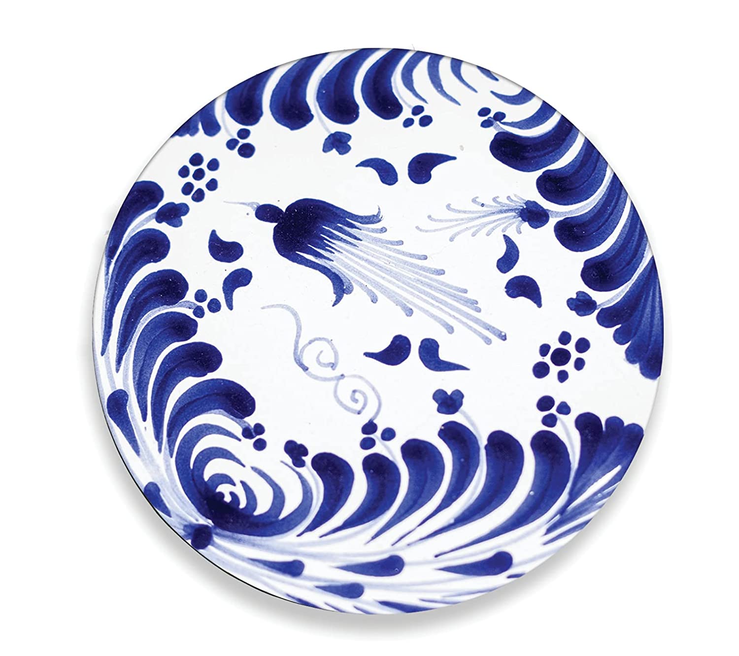 Price:$32.90 Mexican Handmade Cheese Board in artisan work. Elegant and covered with resin. Ideal for Charcuterie Platter & Serving Tray for Wine and snacks. Model: Talavera Dove : Handmade Products