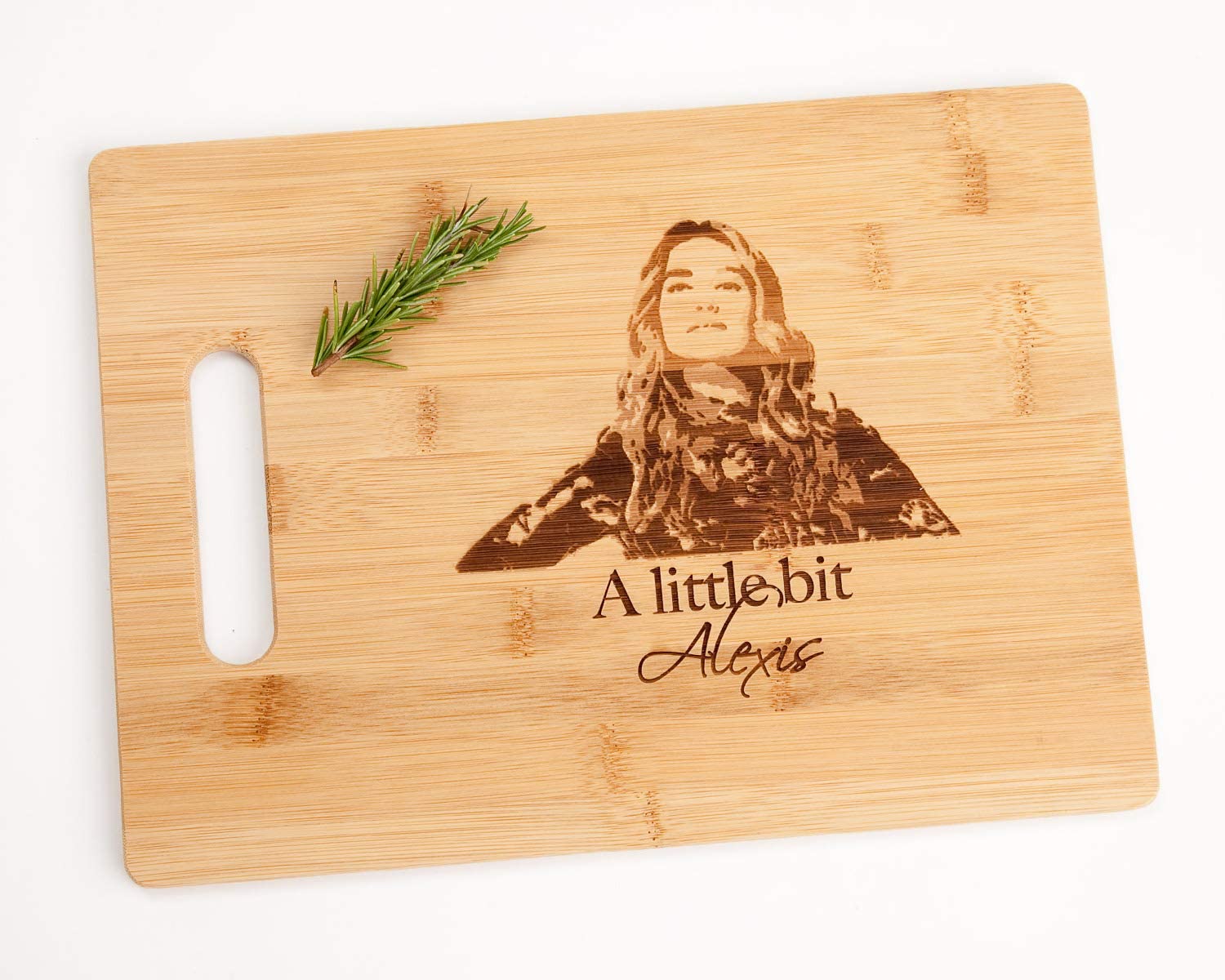 Price:$19.99 Little Bit Alexis Bamboo Cheese Cutting Board 8.5 x 11": Home & Kitchen