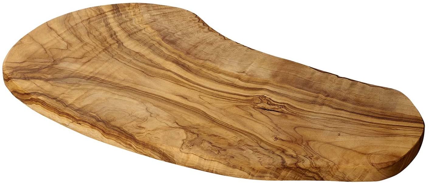 Price:$56.99 Med Olive Wood Cutting/Cheese Board, Large, 18" L: Large Olive Wood Cutting Board: Home & Kitchen