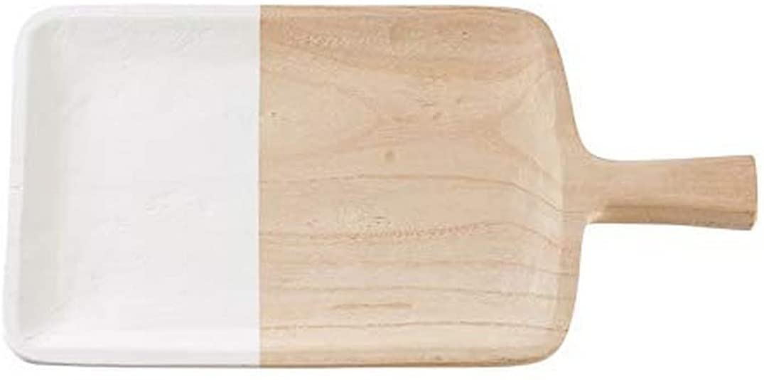 Price:$31.45 Pie Paulownia Large Board, 20" x 11", Brown: Platters