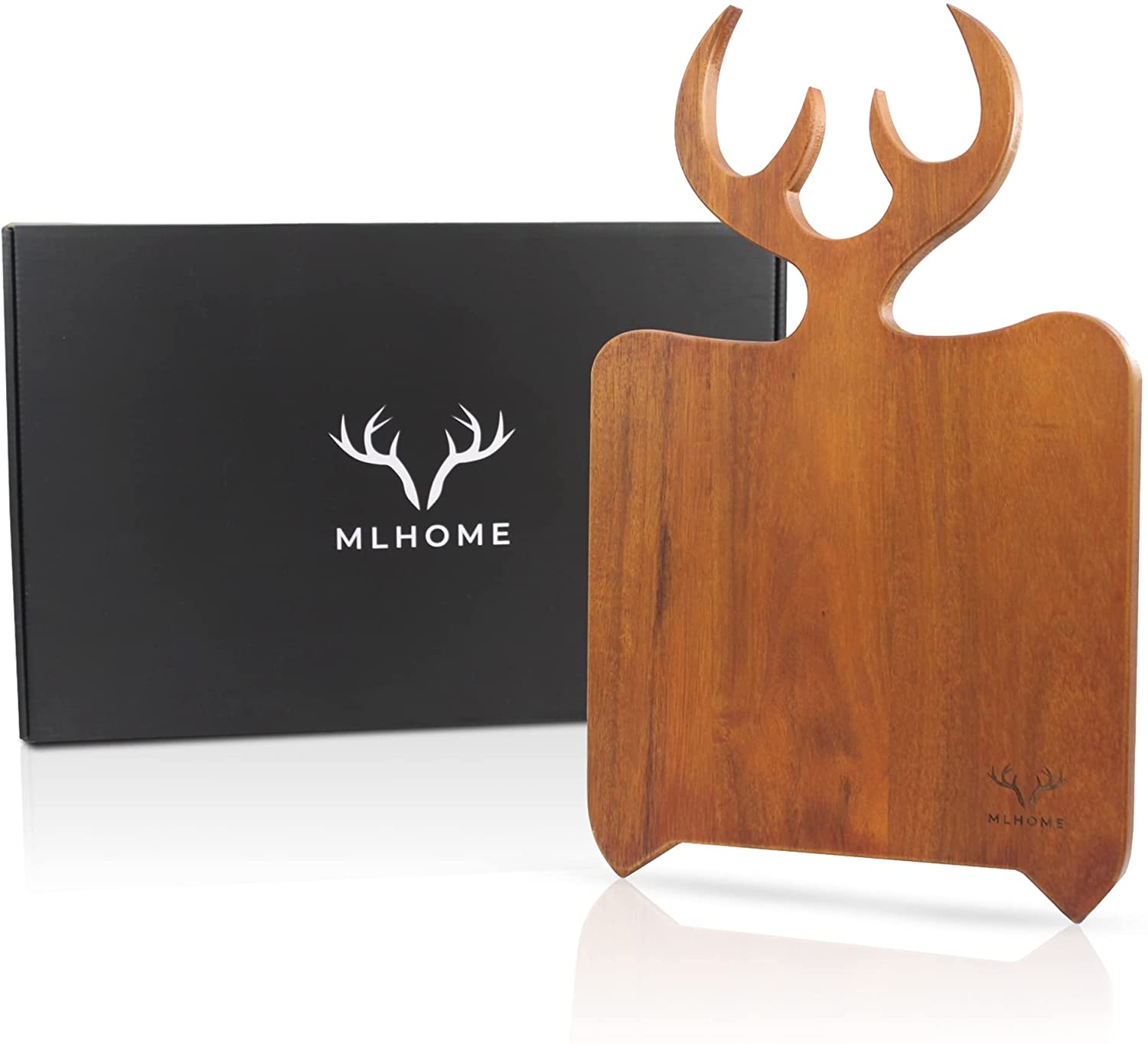 Price:$42.95 Antler Wood Cutting Board, Acacia Deer Horn Charcuterie board, Rustic Elk Cheese Board, Wooden Copping Board, Serving Board Bread Board, Anniversary, Wedding Gift, Kitchen Decor for Hunters: Home & Kitchen