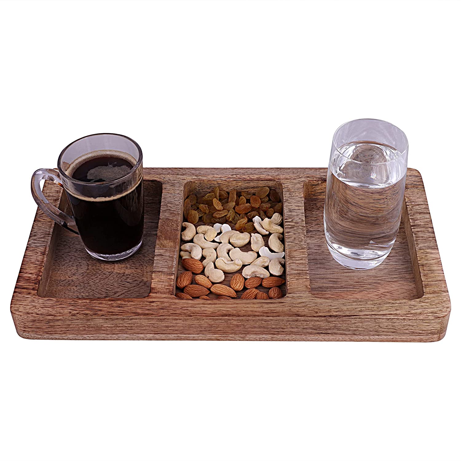 Price:$16.99 Board, Charcuterie Platter and Serving Tray for Wine, Crackers, Brie and Meat. Large and Thick Natural Wooden Server - Fancy House Warming Gift & Perfect Choice for Gourmets (Light): Platters