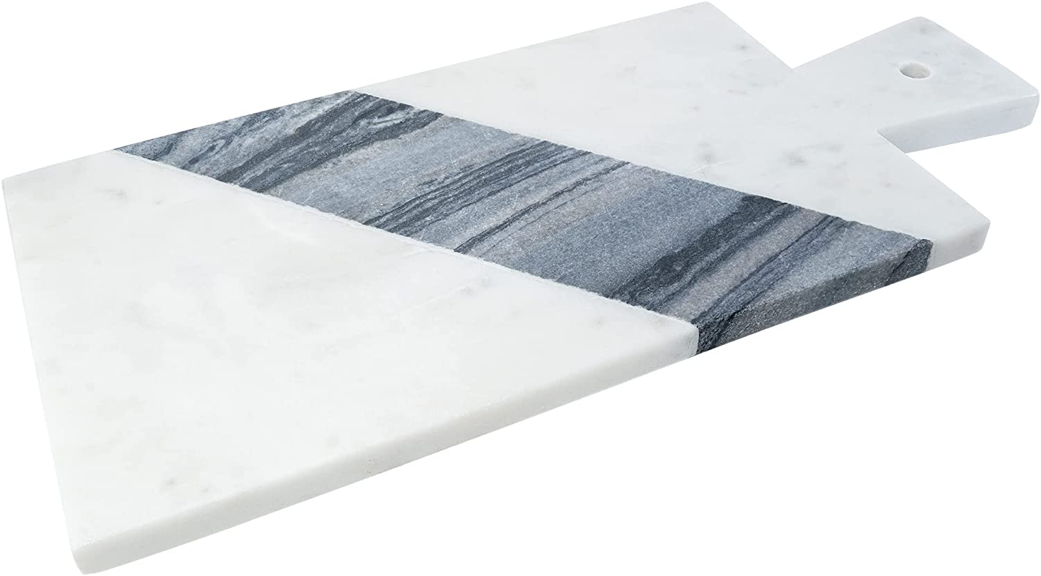 Price:$40.98 Natural White & Gray Marble Cutting Board Champagne Marbles Chopping Board Stylish Cheese Board For Kitchen Accessions & Decor Great Gift For Cooking Lover Size : Lx38, Wx18Cm: Home & Kitchen