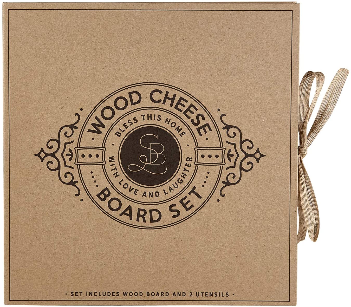 Price:$26.90 Brands Faithworks - Wooden Cheese Board Gift Set, 3-Piece, Bless This Home: Home & Kitchen