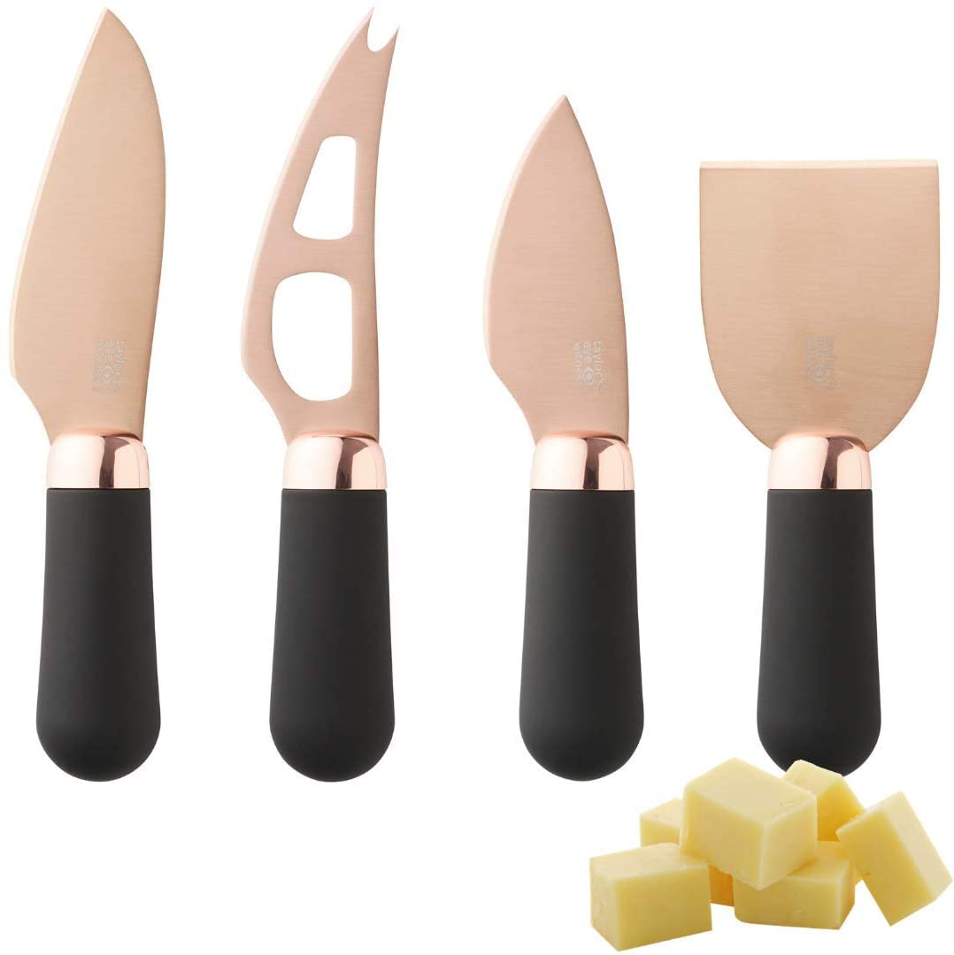 Price:$19.69 Eye Witness Cheese Knives, One, Rose Gold: Home & Kitchen