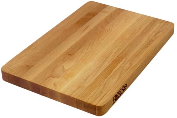Price:$43.95 Boos Block Chop-N-Slice Maple Wood Edge Grain Reversible Cutting Board, 16 Inches x 10 Inches x 1 Inches: Wooden Cutting Board: Home & Kitchen