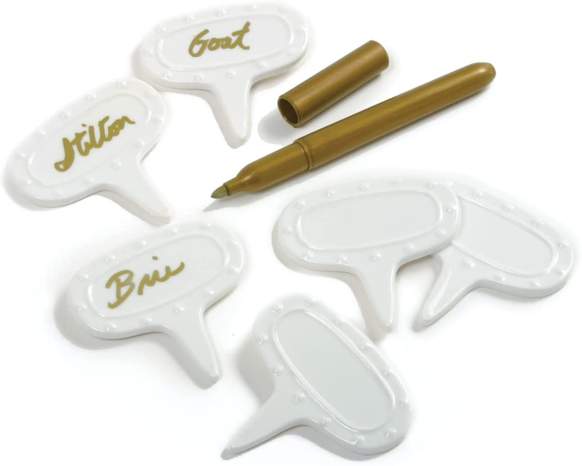 Price:$20.46 347 Cheese Marker Set with Pen, 7-Piece : Home & Kitchen