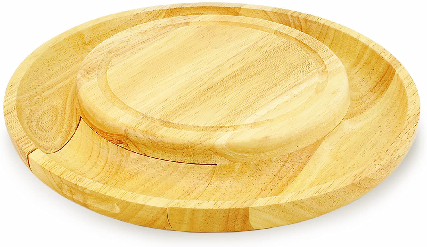 Price:$44.67 - a Picnic Time Brand Colby 13-1/4-Inch Cheese Board/Tool Set : Home & Kitchen