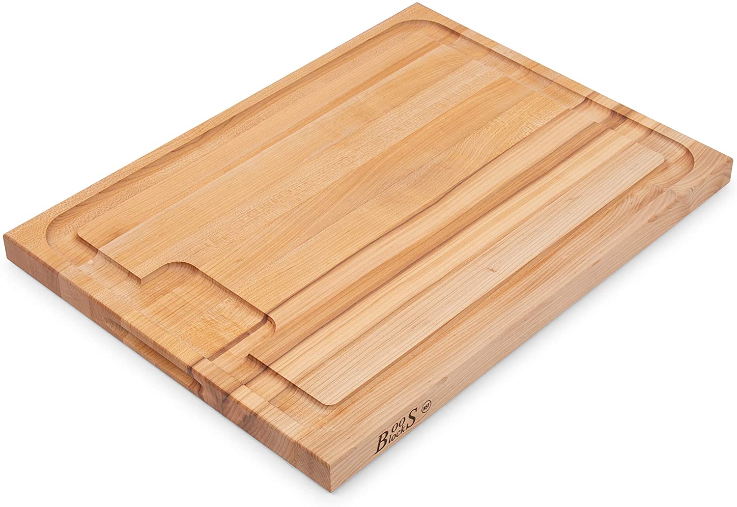 Price:$180.95 Boos Block Au Jus Maple Cutting/Carving Board with Hand Grips and Sloping Juice Groove, 18 Inches x 24 Inches x 1.5 Inches