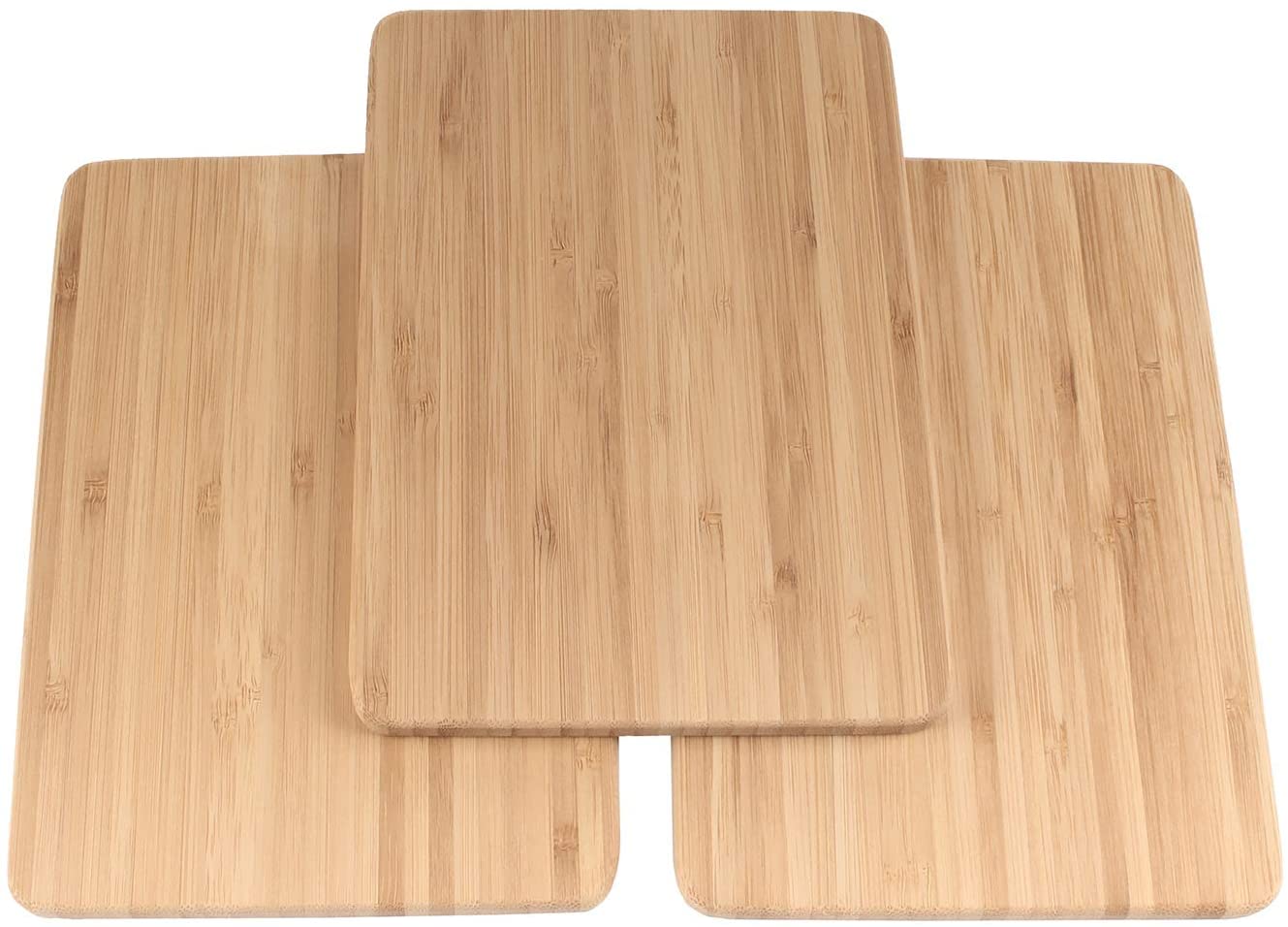 Price:$17.95 Bulk Wholesale Premium Bamboo Cheese Board - 7.9" x 5.5" x 0.4" - 3 pcs: Home & Kitchen