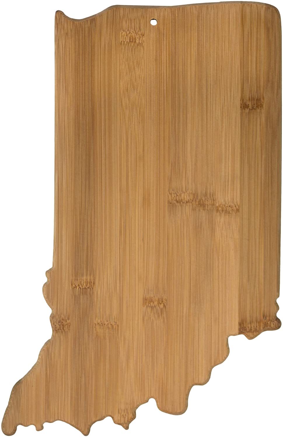 Price:$19.99 Bamboo Indiana State Shaped Bamboo Serving & Cutting Board: Home & Kitchen