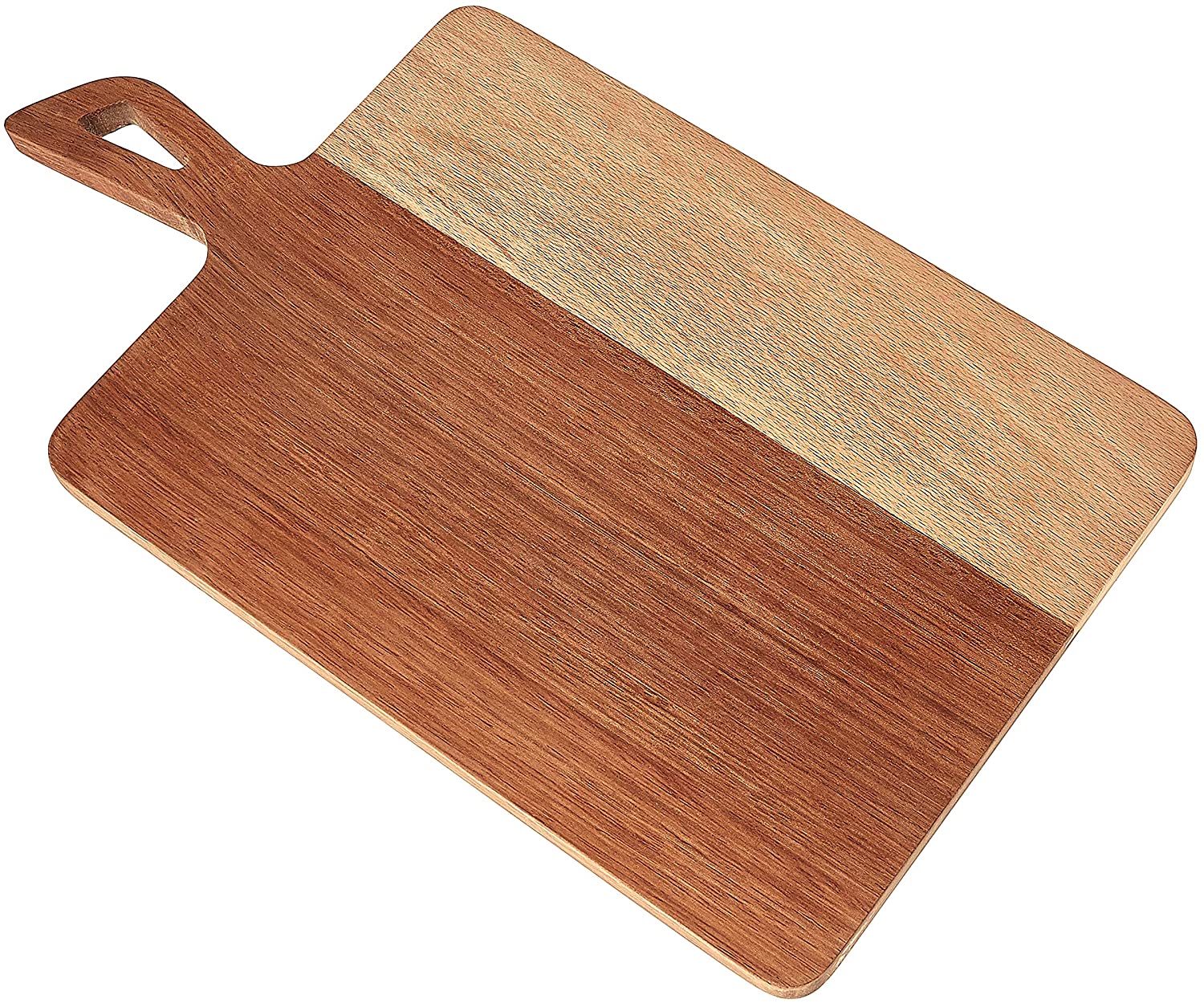 Price:$34.99 Cutting Board - Large Charcuterie Board with Handle - Cheese Board - Unique Housewarming Gift: Home & Kitchen