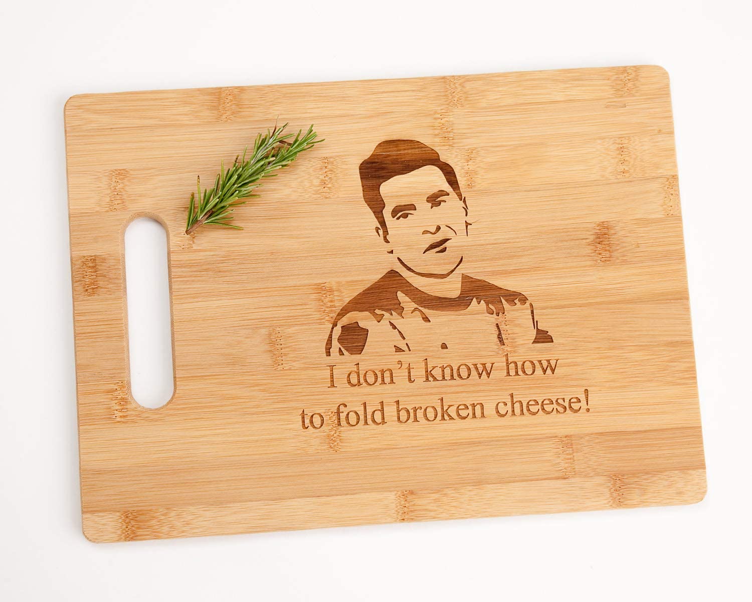 Price:$24.99 Don't Know How to Fold Broken Cheese Cutting Board 8.5x11": Home & Kitchen
