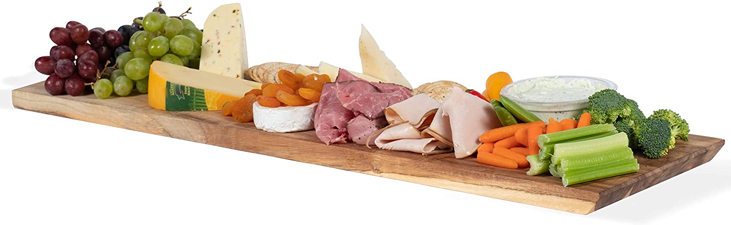 Price:$49.99 Maggio Charcuterie Board & Wood Cutting Board Wall Mountable and Table Top Kitchen Decor Acacia Wood: Home & Kitchen