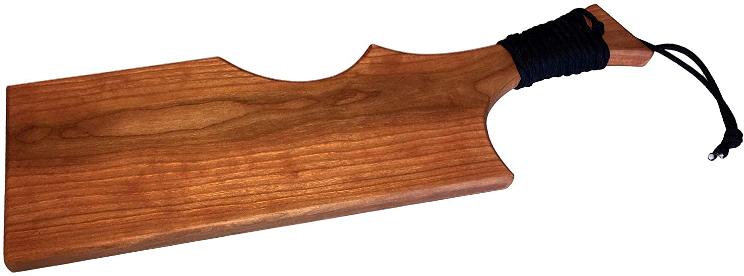 Price:$39.99 Castle Cheese Board with Handle, Natural Wood Tray, Real Wood Cheese Board, Charcuterie Board, Cutting Board, Cherry Wood with Paracord Handle, 18 Inch x 5.25 Inch: Home & Kitchen