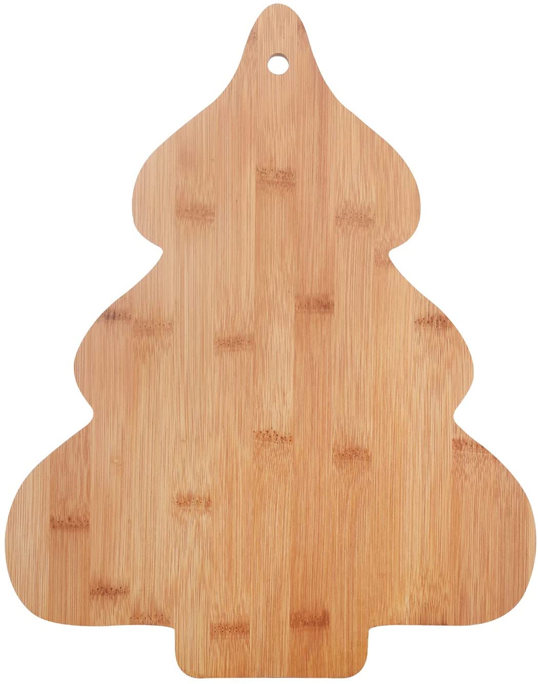 Price:$32.99 Christmas Tree Bamboo Serving & Cutting Board,Christmas Kitchen Decor and Home Gift,Great for Wall Art,15x11 Inch: Home & Kitchen