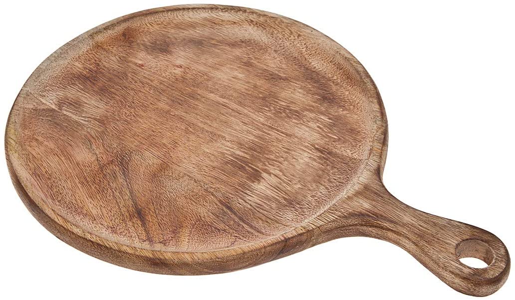 Price:$20.95 Wood Chopping Cutting Board with Handle Kitchen for Fruits Vegetables Meat by Godinger: Home & Kitchen