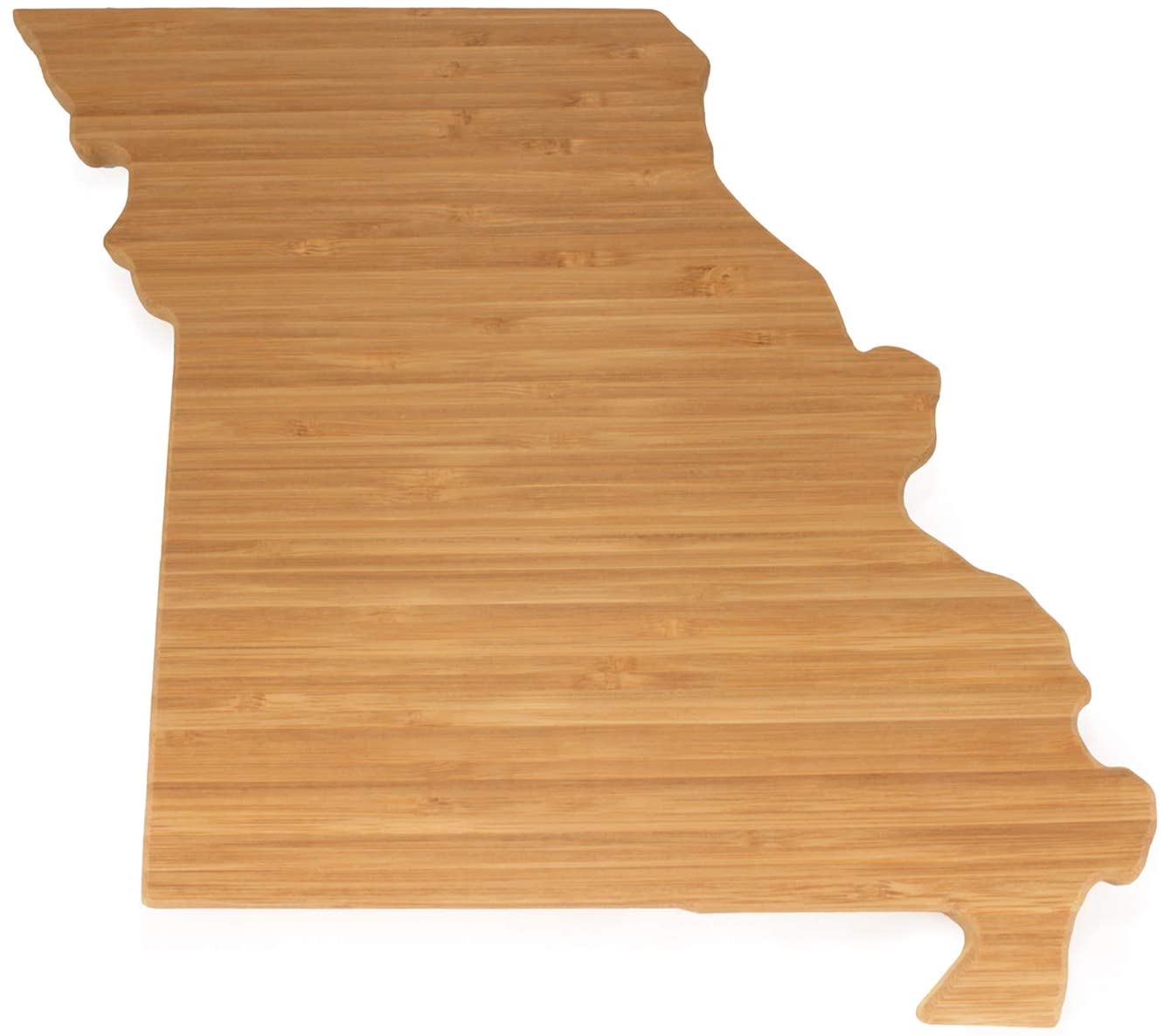 Price:$19.95 Missouri Silhouette Bamboo Serving and Cutting Board - 1 Unit - 12" x 10.75" x 0.60": Home & Kitchen