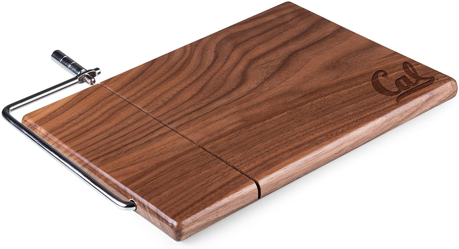 Price:$31.66 TIME NCAA California Golden Bears Meridian Black Walnut Cutting Board with Cheese Slicer : Home & Kitchen