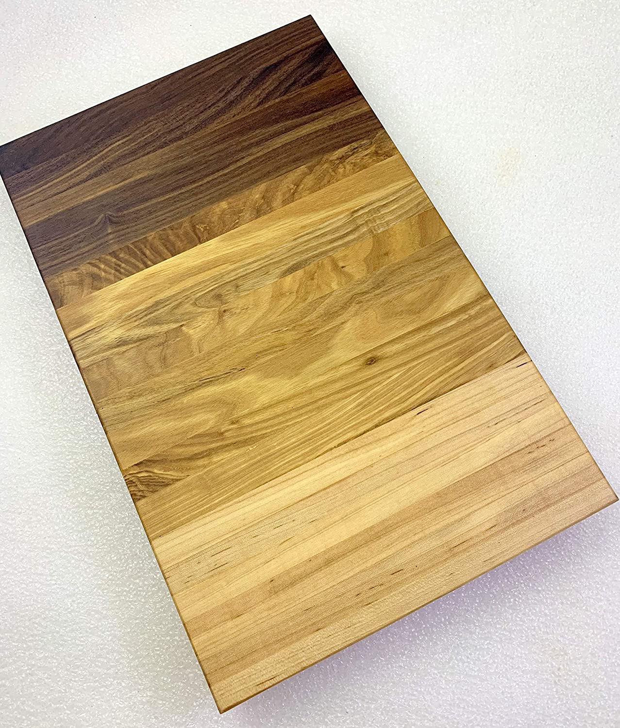 Price:$48.00 board platter Ombré charcuterie board 145 with Maple, Ash & Walnut Hardwoods : Handmade Products