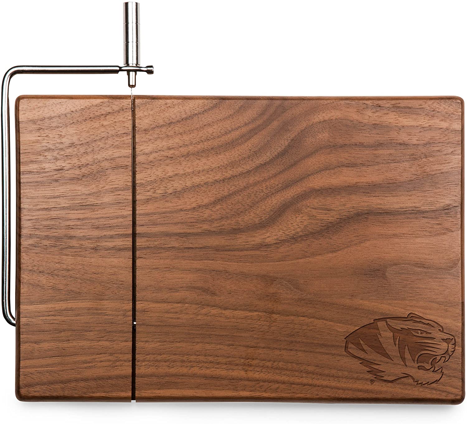 Price:$31.22 Missouri Tigers Meridian Black Walnut Cutting Board with Cheese Slicer : Home & Kitchen