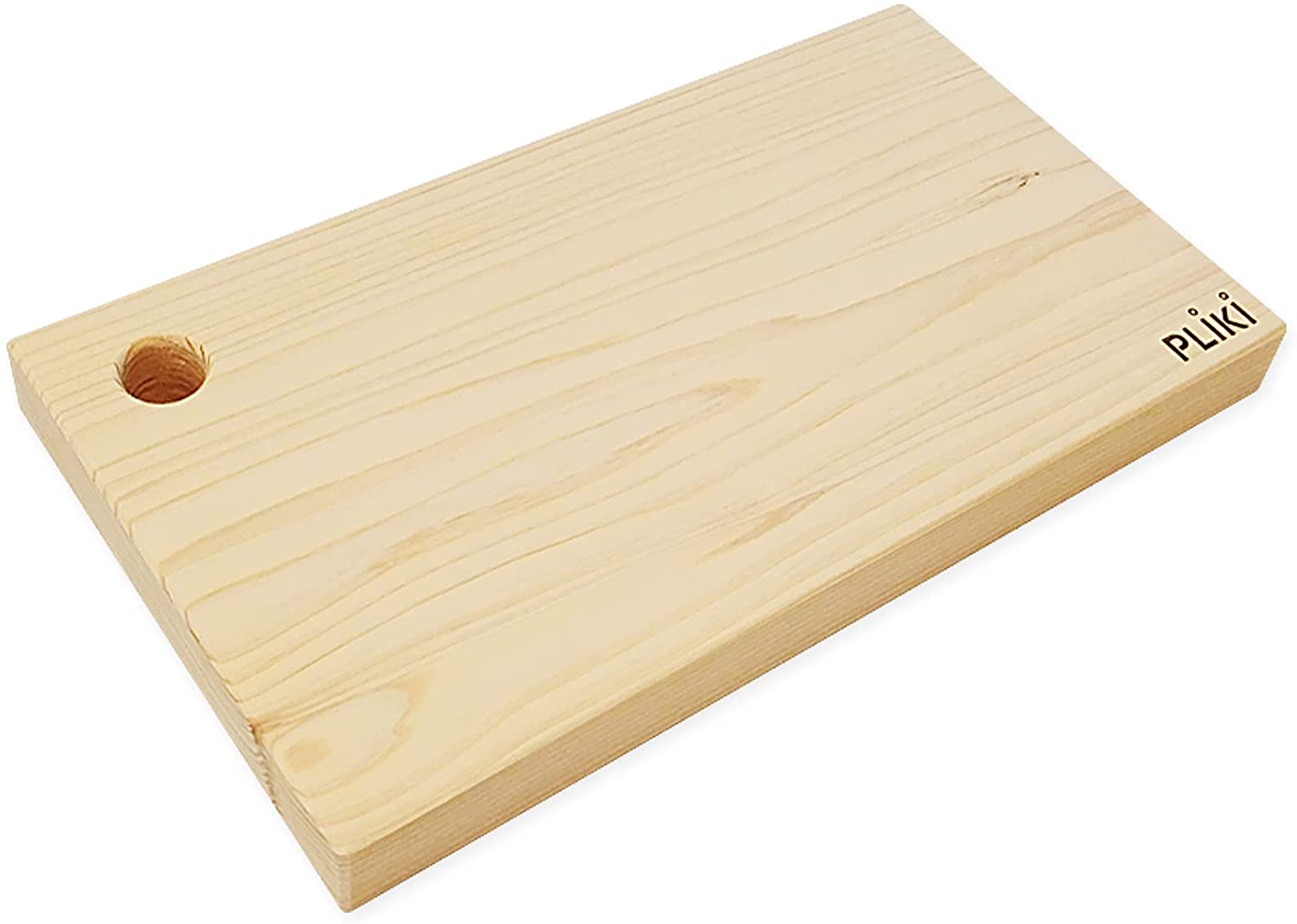 Price:$47.99 Whole Hinoki Cypress Wood Cutting Board / Knife-Friendly & Natural Design Chopping Board / Wooden Plating Serving Board / Easy to Clean & Store (Long): Home & Kitchen