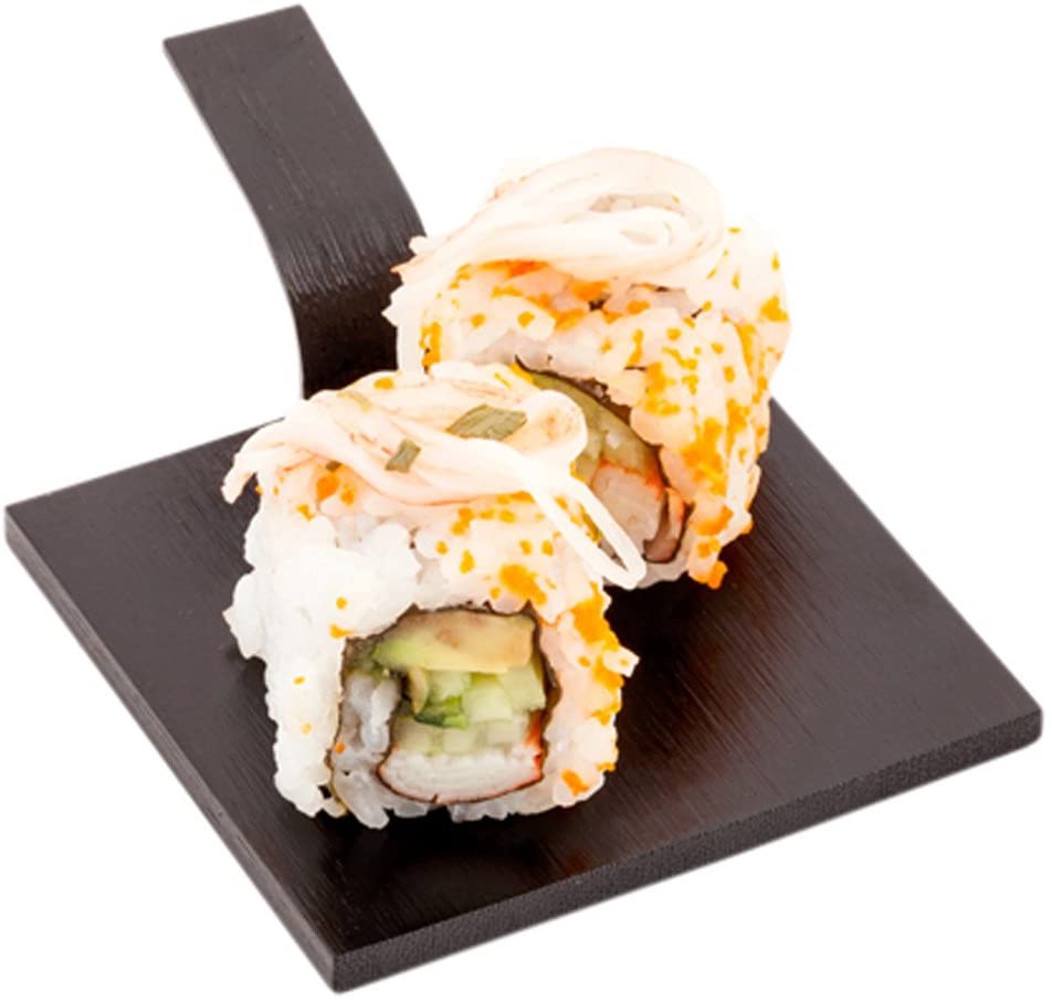 Price:$86.98 Inch Bamboo Serving Plates, 100 Disposable Wood Serving Boards - With Handle, Serve Pastries, Cakes, Or Cheeses, Black Bamboo Square Dessert Plates, For Appetizers Or Snacks - Restaurantware : Everything Else